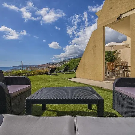 Cap Au Sud,vue Panoramique Mer,piscine Apartment Menton