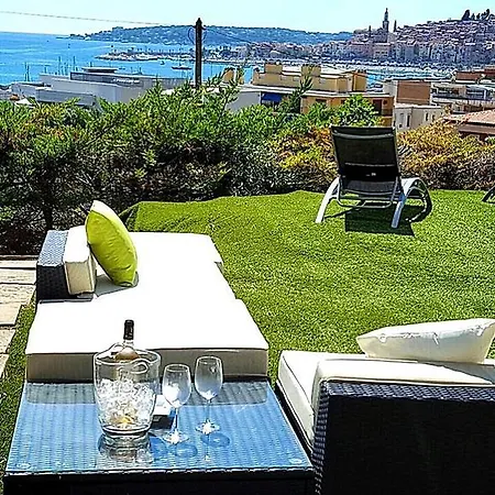Cap Au Sud,vue Panoramique Mer,piscine Apartment Menton